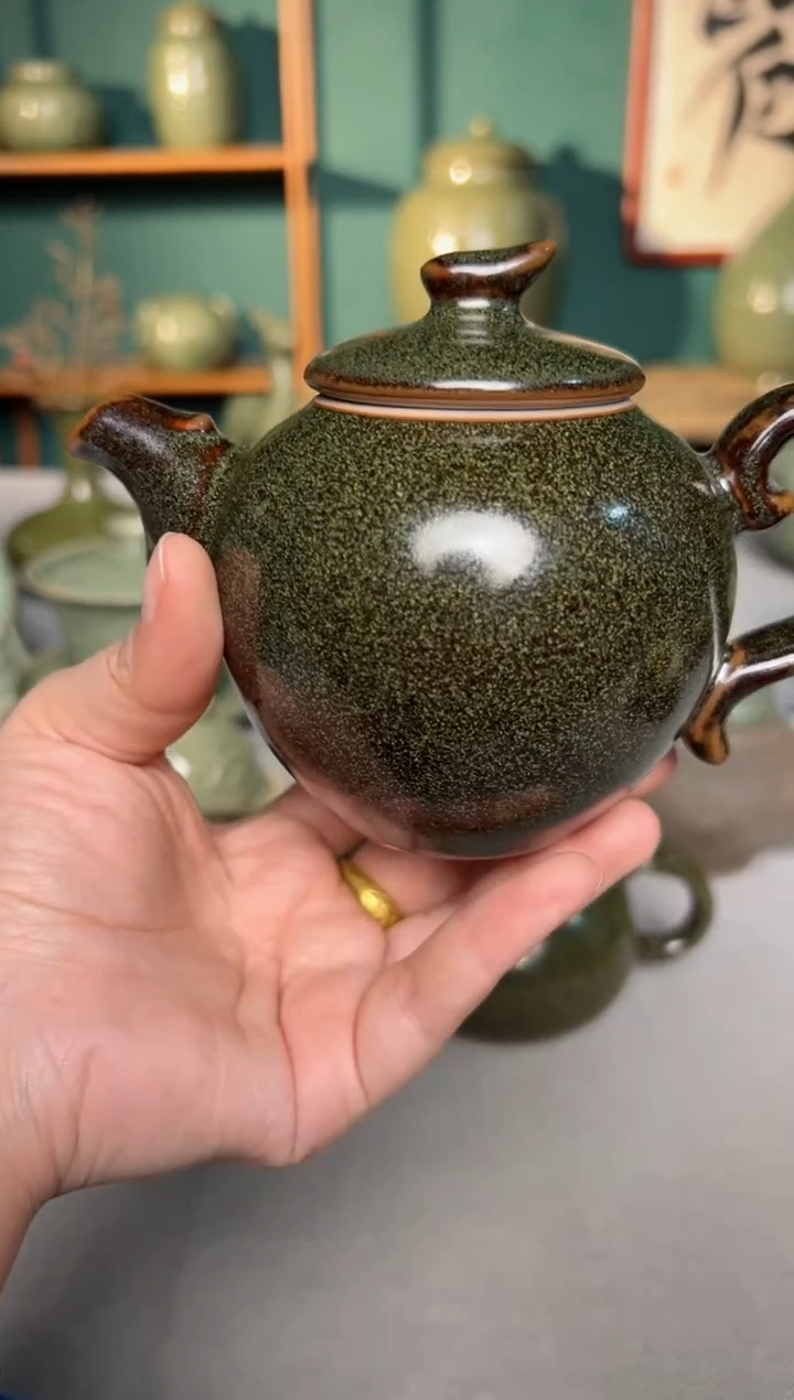【闪购商品】其他耀州窑茶叶末釉茶壶