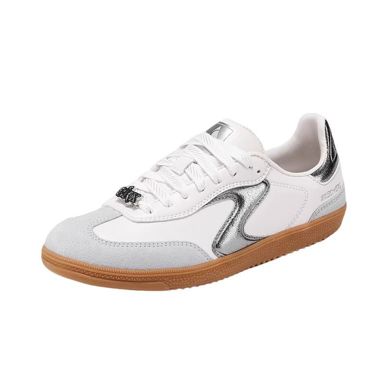 【欧若风】Skechers斯凯奇2025夏女平底板鞋阿甘鞋185236