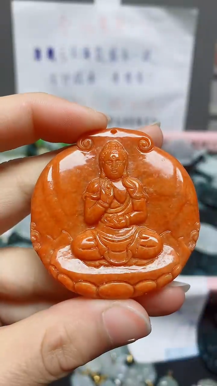【闪购商品】翡翠颈饰未镶嵌天然翡翠A货