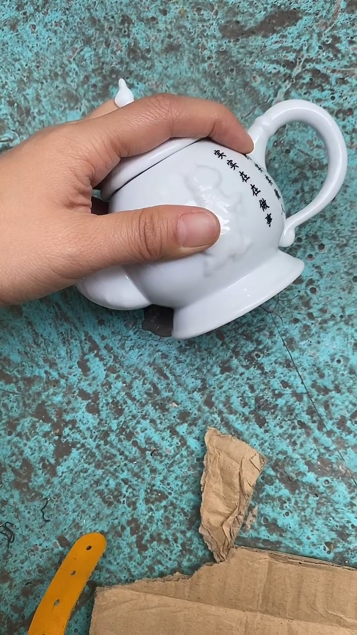 摆件水果兔子茶壶