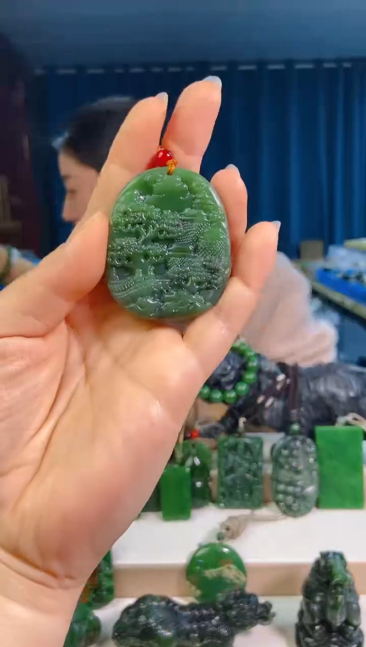 【闪购商品】和田玉未镶嵌挂件1