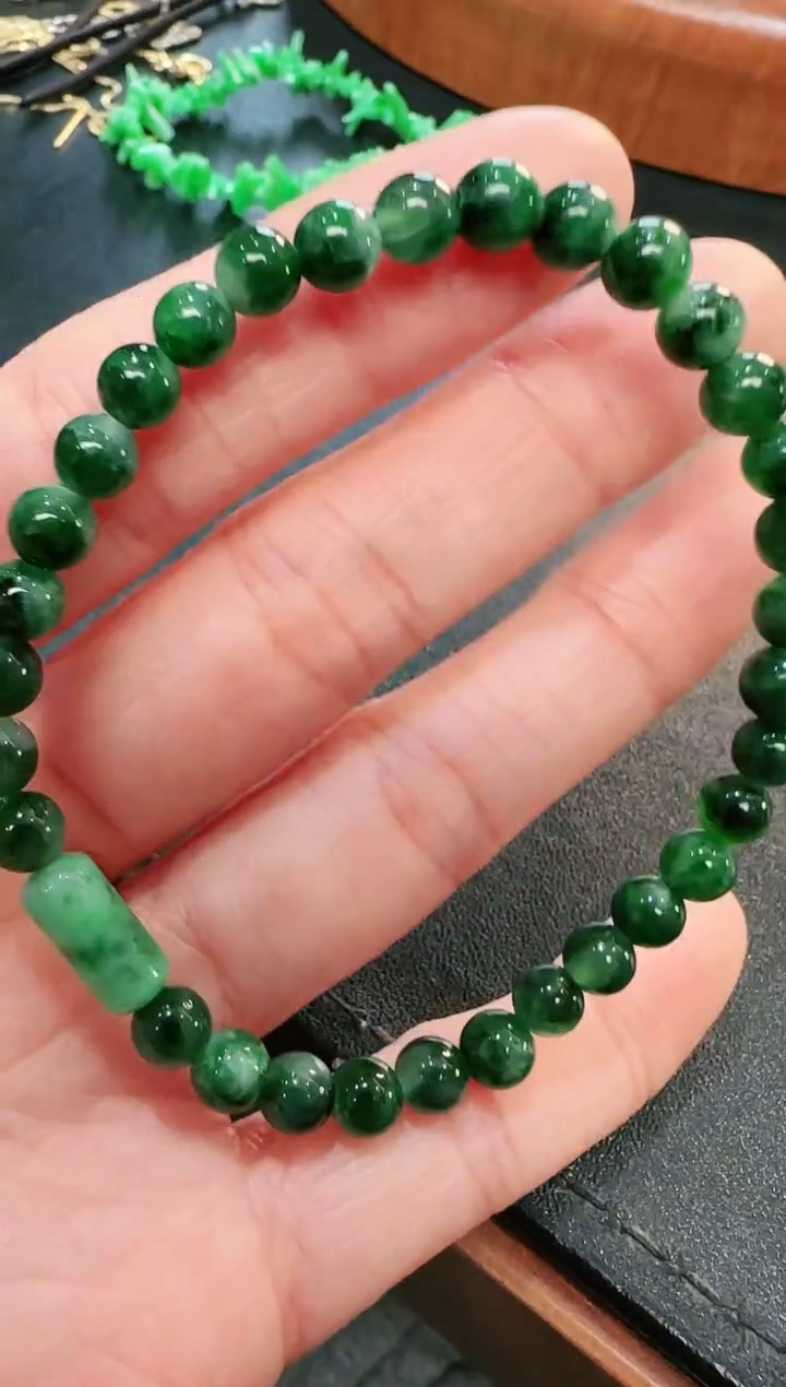 【闪购商品】翡翠颈饰未镶嵌珠串