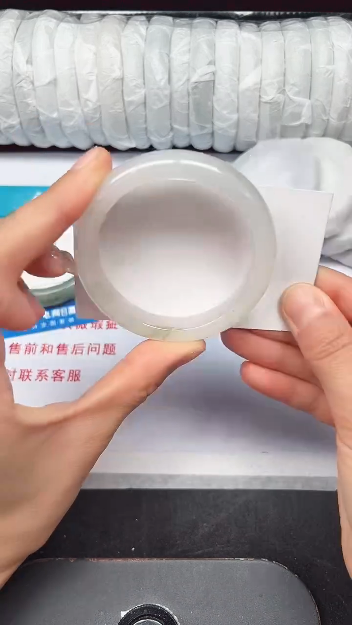 未镶嵌手镯石英质玉114-52/53