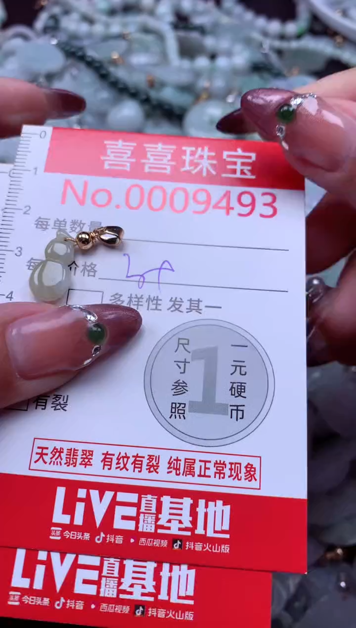 颈饰未镶嵌翡翠9493