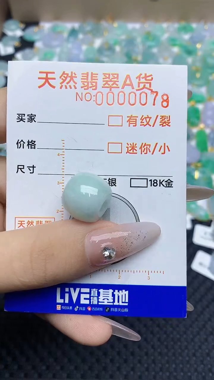 【闪购商品】翡翠颈饰未镶嵌4534534534