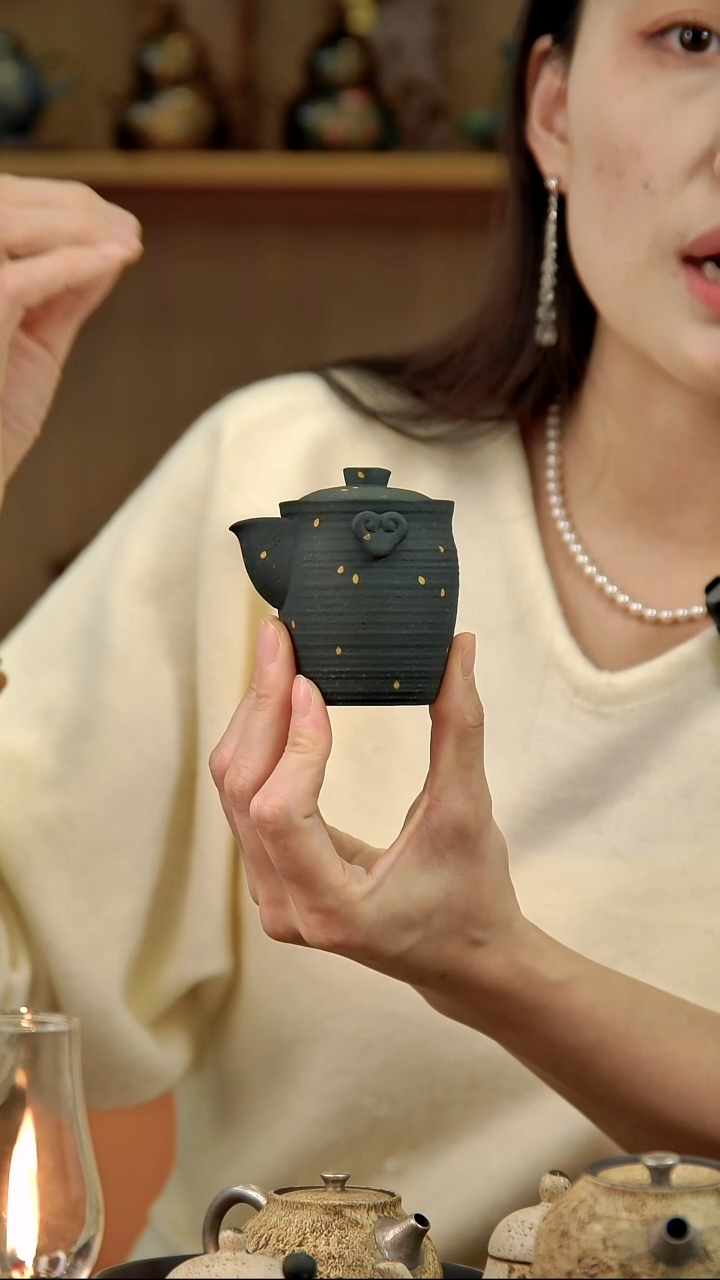 言野手作 初雪祥云宝瓶