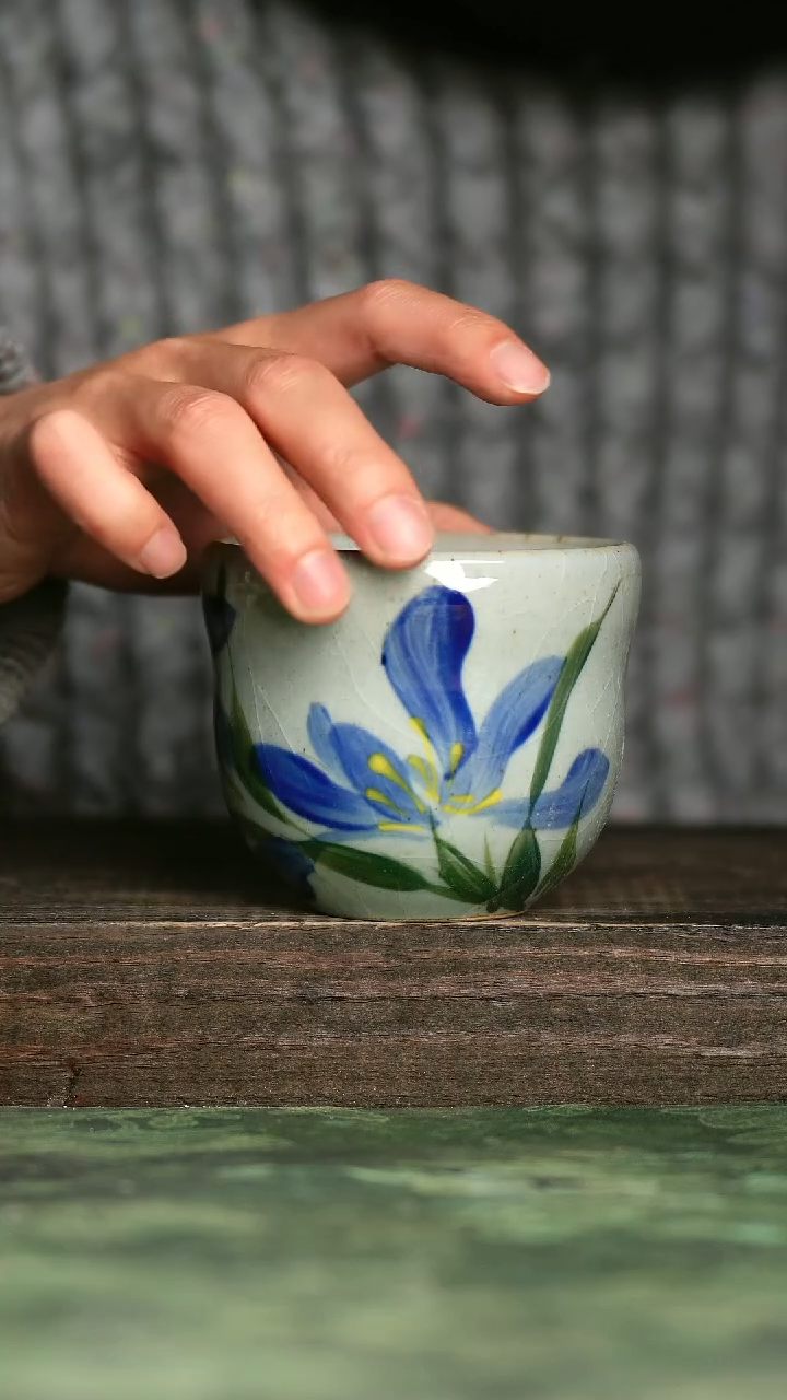 【闪购商品】青诗集手工手绘瓷器