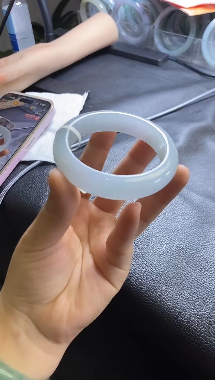 未镶嵌手镯翡翠22号.55