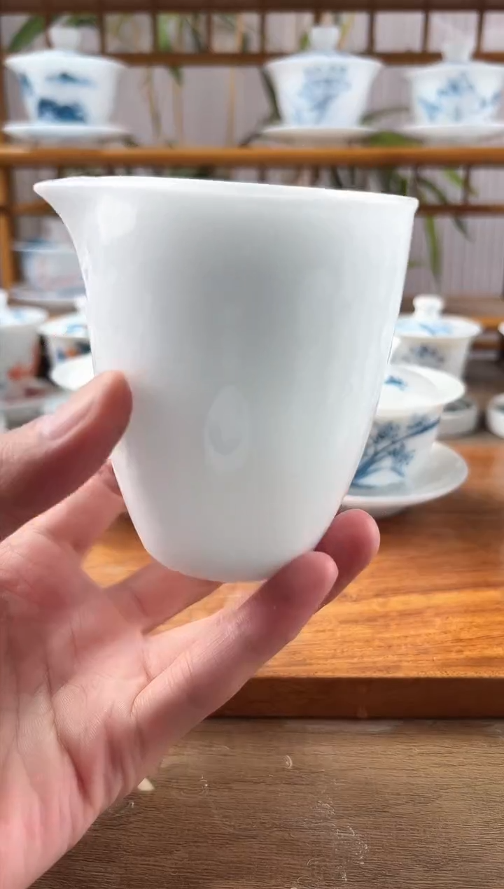 全品高冰纯白小公道杯