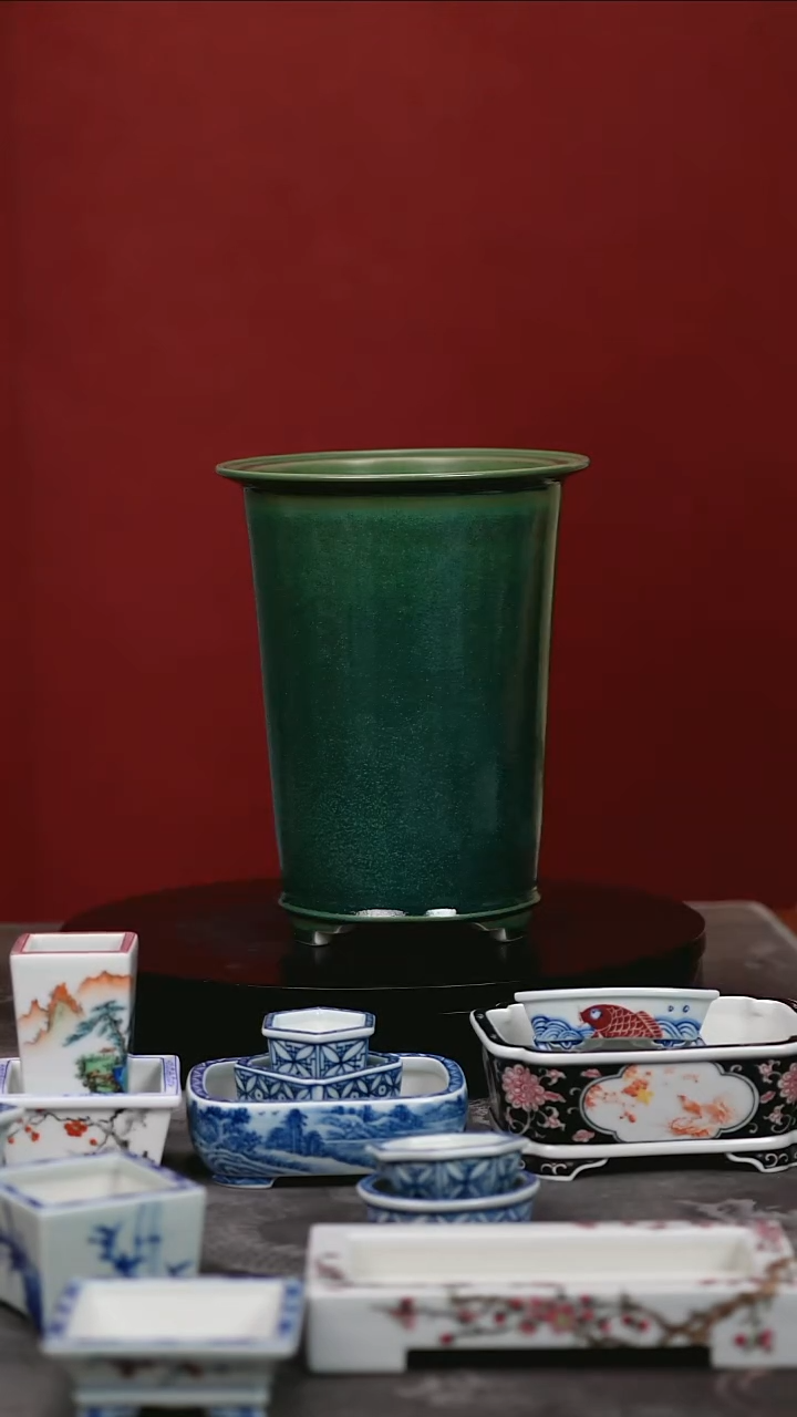 其他窑变釉颜色釉内口11.5内高16.7