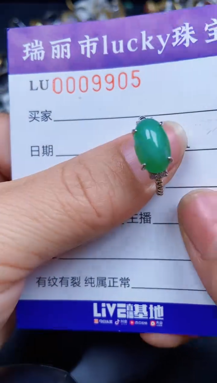 【闪购商品】翡翠颈饰银S925镶嵌9905