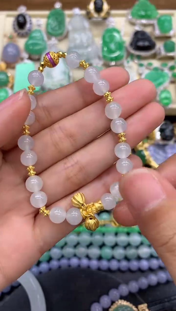 【闪购商品】翡翠手链未镶嵌274-中国好珍宝