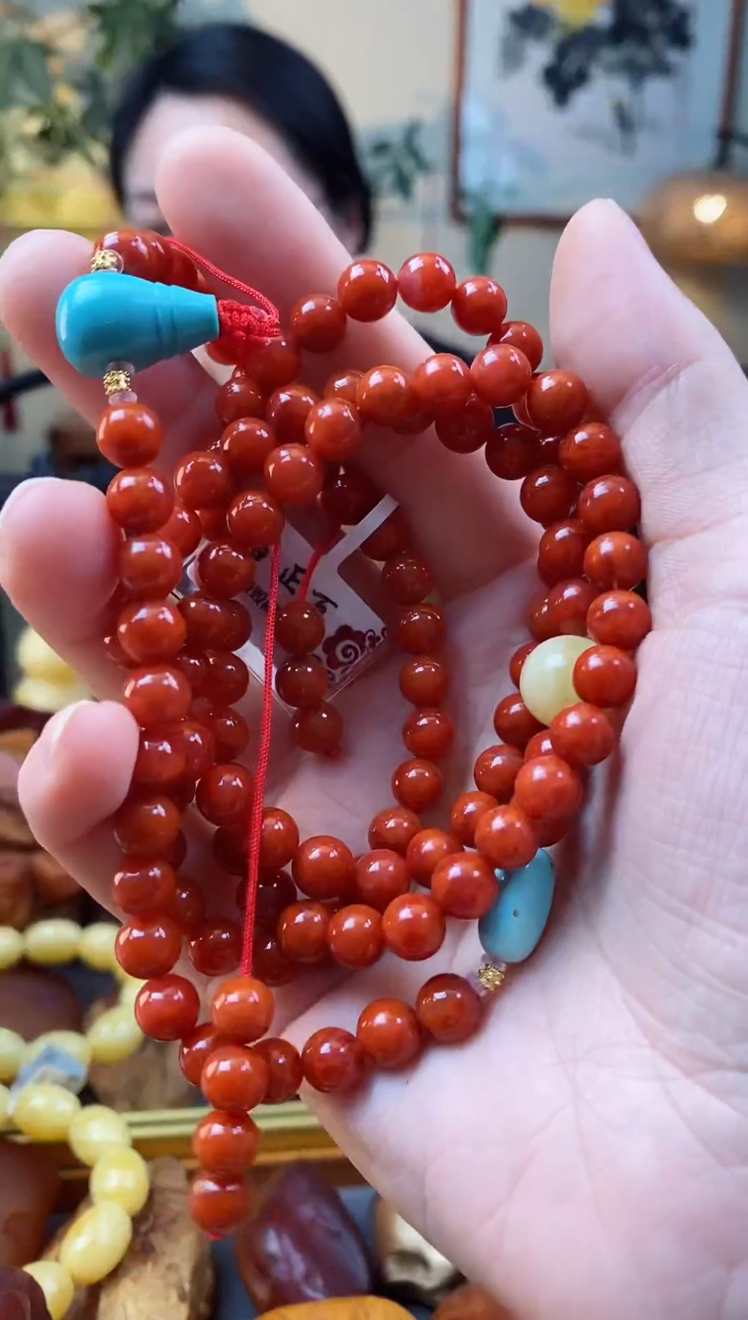 【闪购商品】南红玛瑙颈饰未镶嵌吊坠