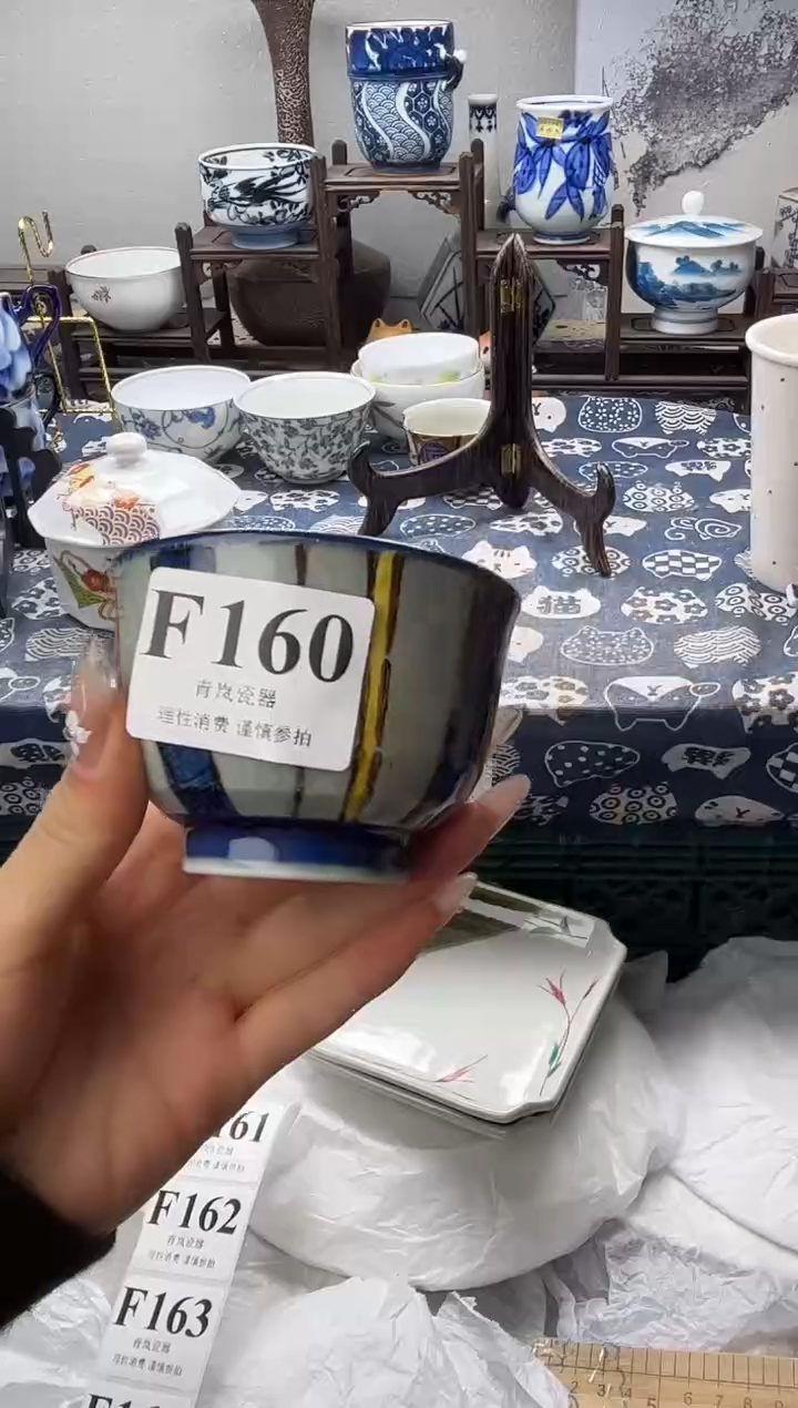 瓷片仙**贝  F160