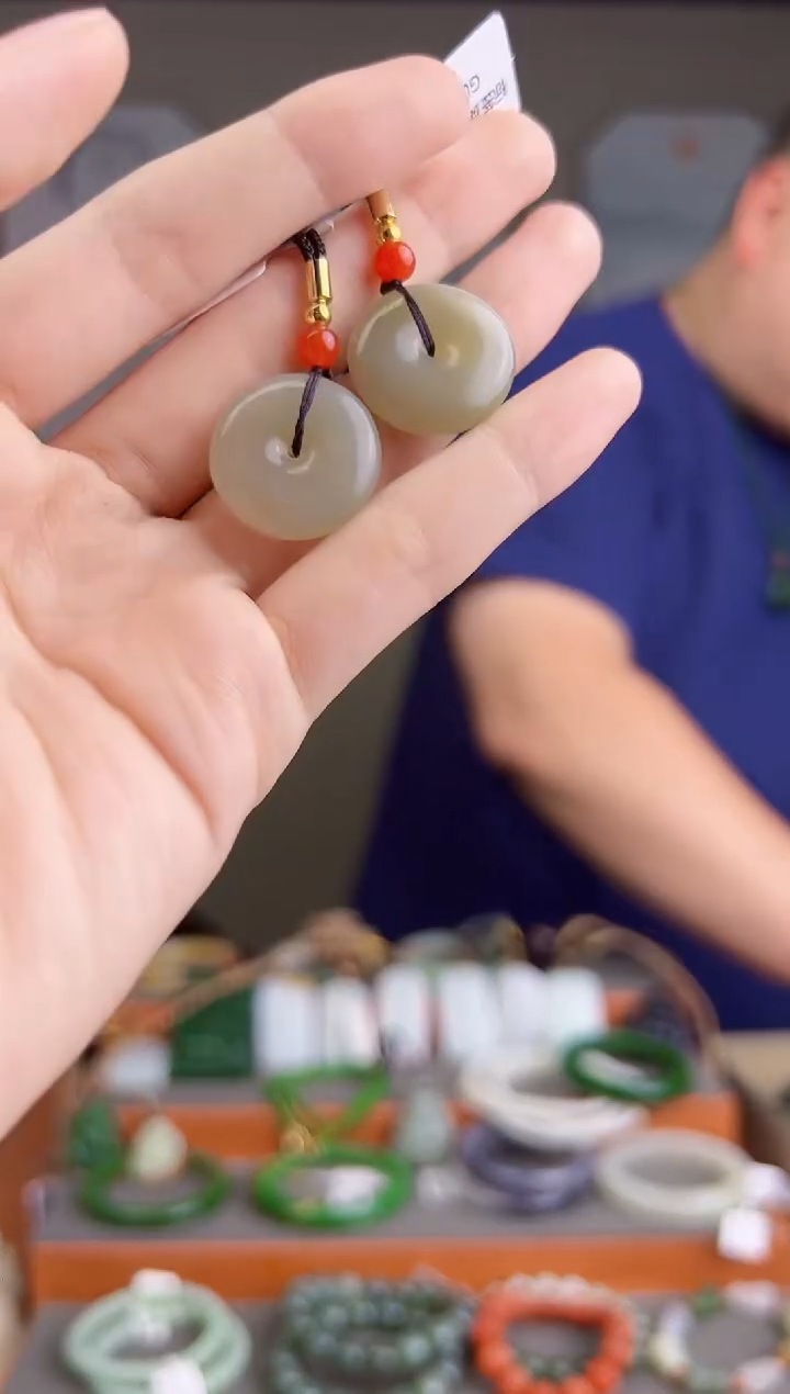 和田玉未镶嵌颈饰多样性发货 拍一单发一个