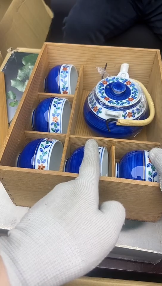 【闪购商品】中古回流瓷器好看，谨慎参拍