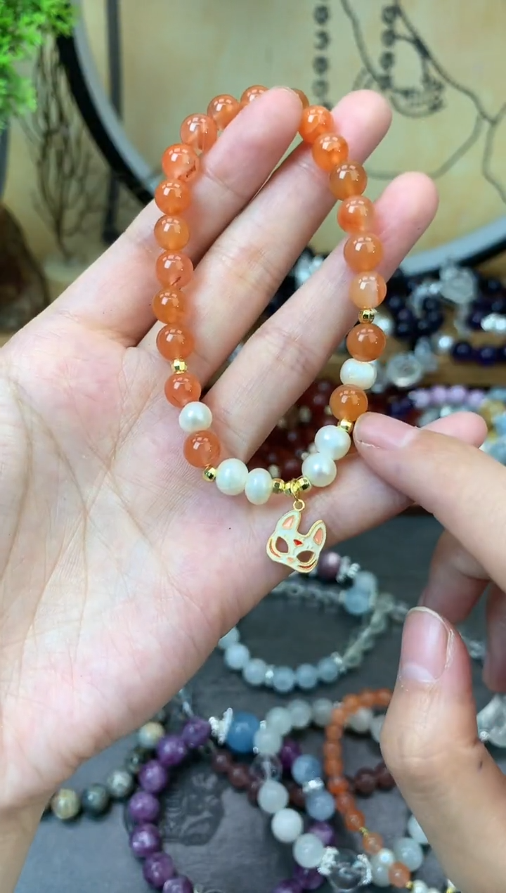 【闪购商品】玛瑙手饰未镶嵌1361手串