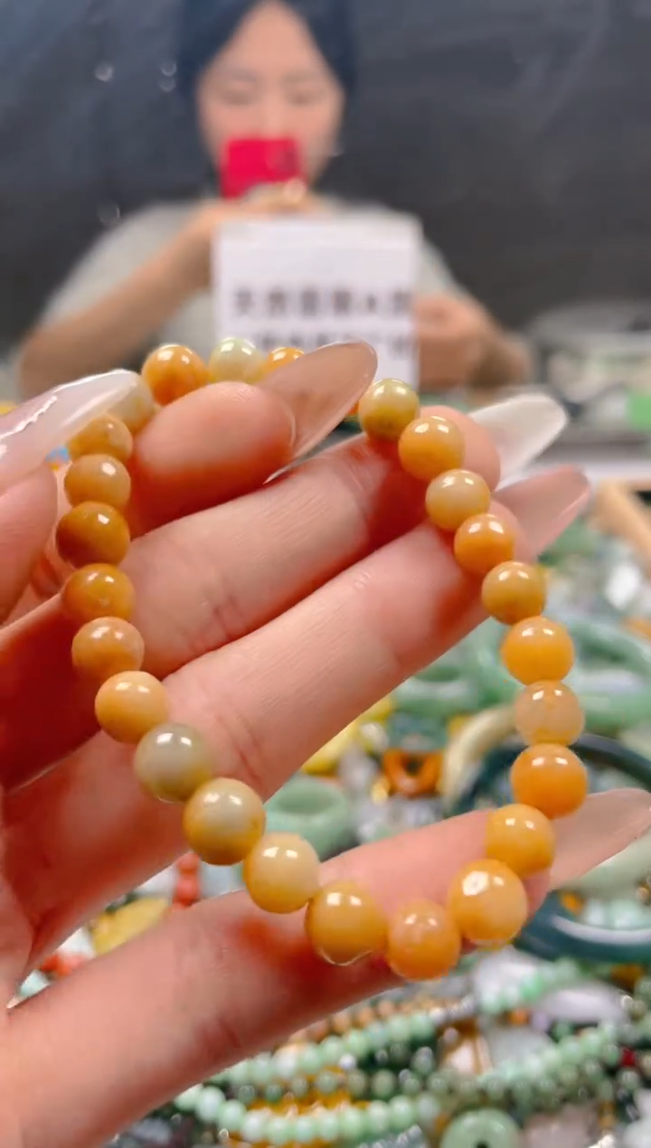 【闪购商品】翡翠颈饰未镶嵌/B/翡翠A货一图一物