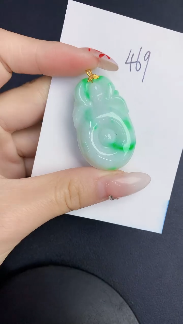 【闪购商品】翡翠颈饰18K金镶嵌00000000000