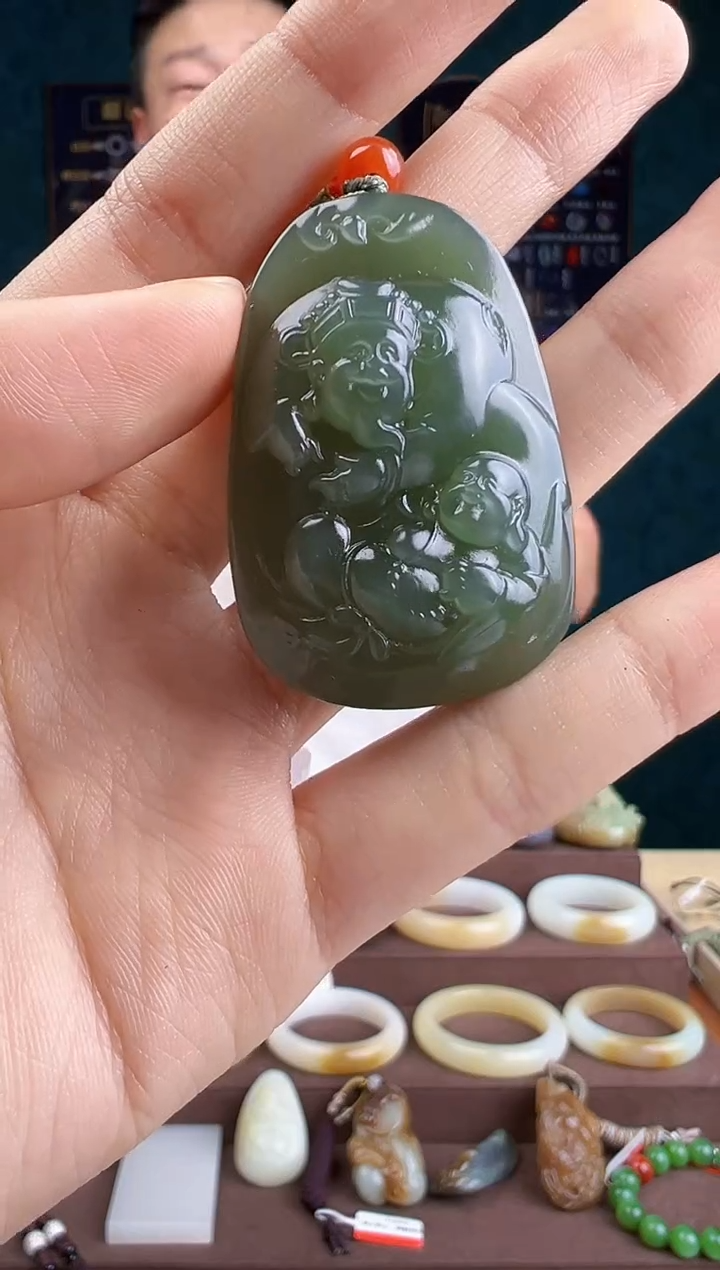 【闪购商品】和田玉颈饰未镶嵌ZZ 拍一发一 多样性发货