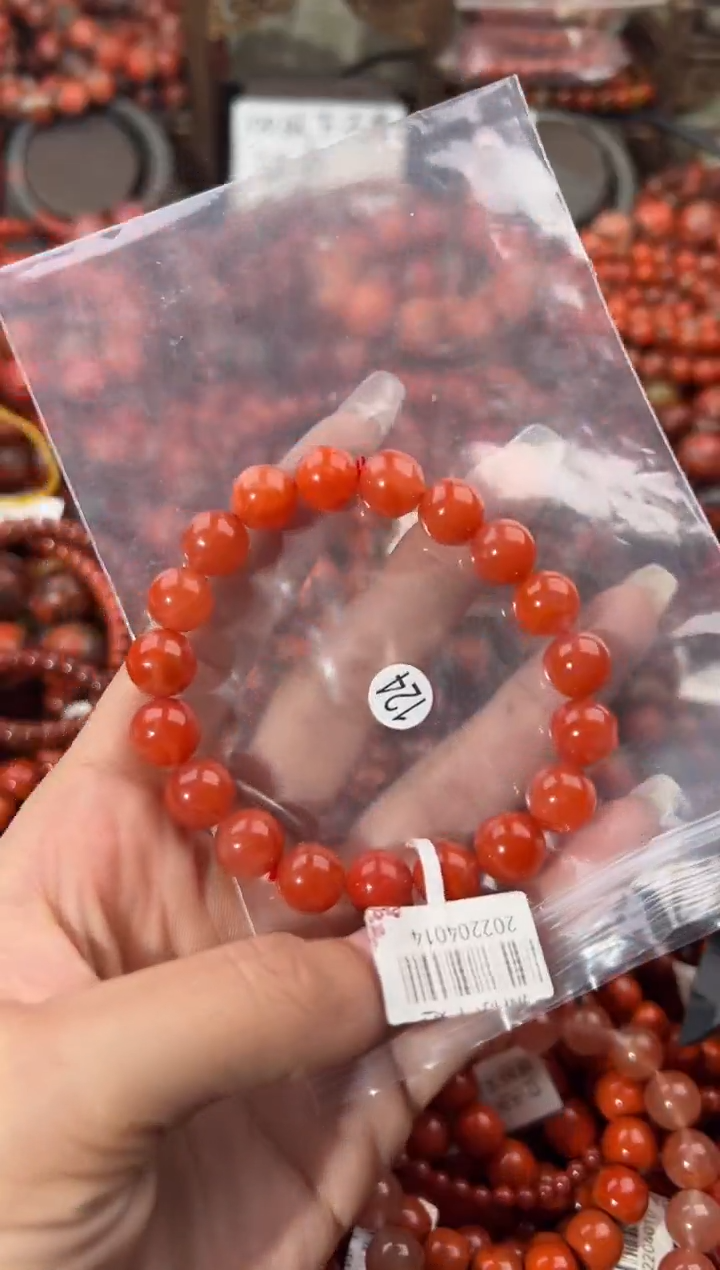 未镶嵌手串南红玛瑙10