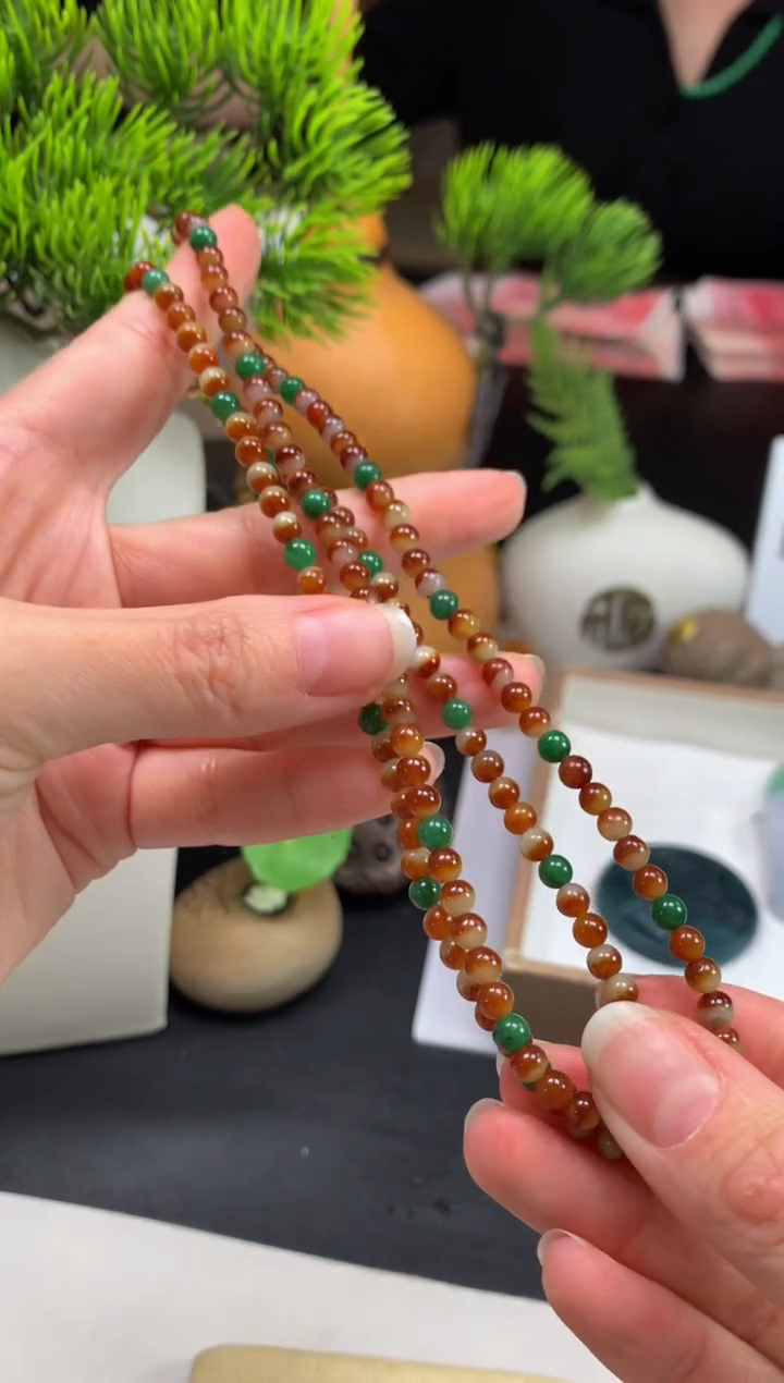 未镶嵌定制翡翠摆**生---117802