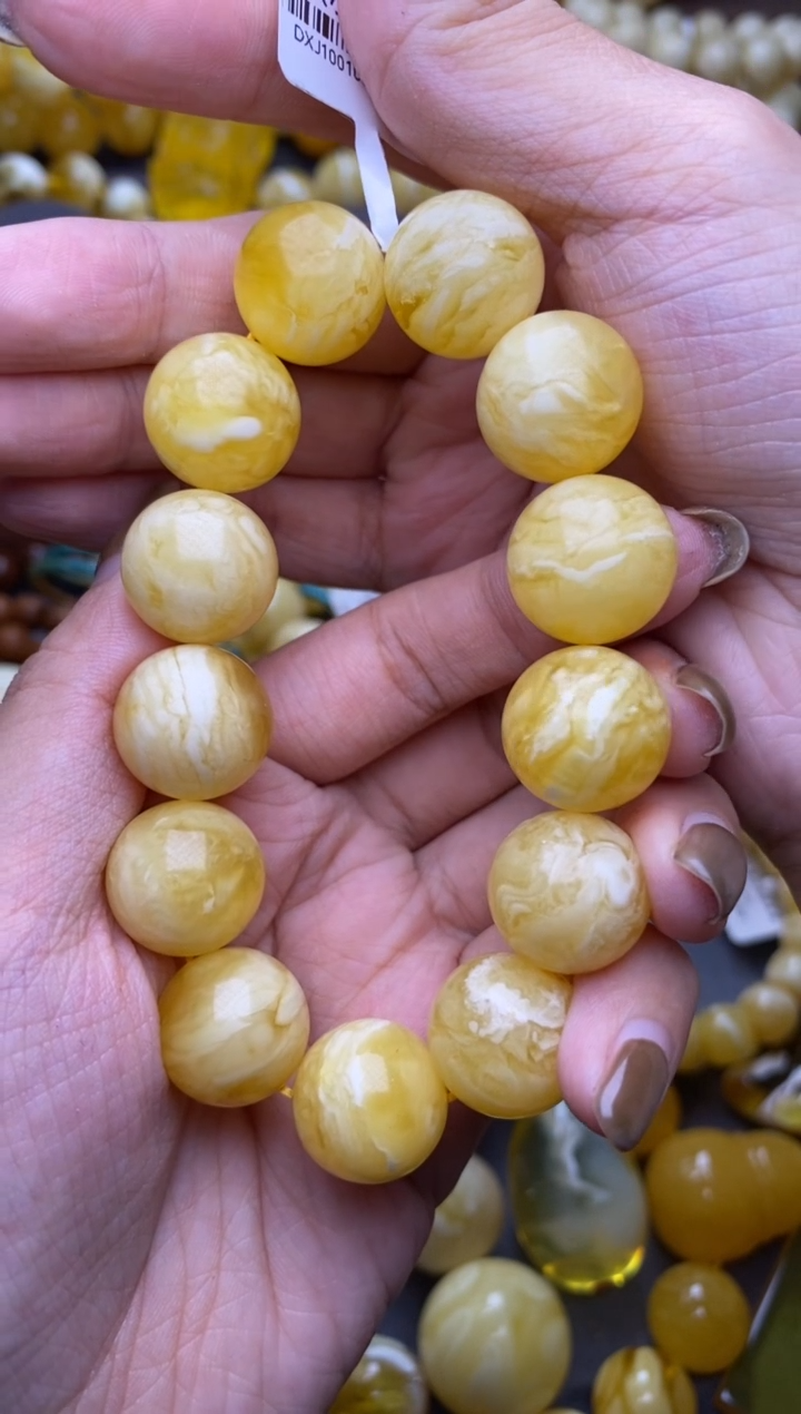 【闪购商品】琥珀裸石未镶嵌大小姐珠宝严选138