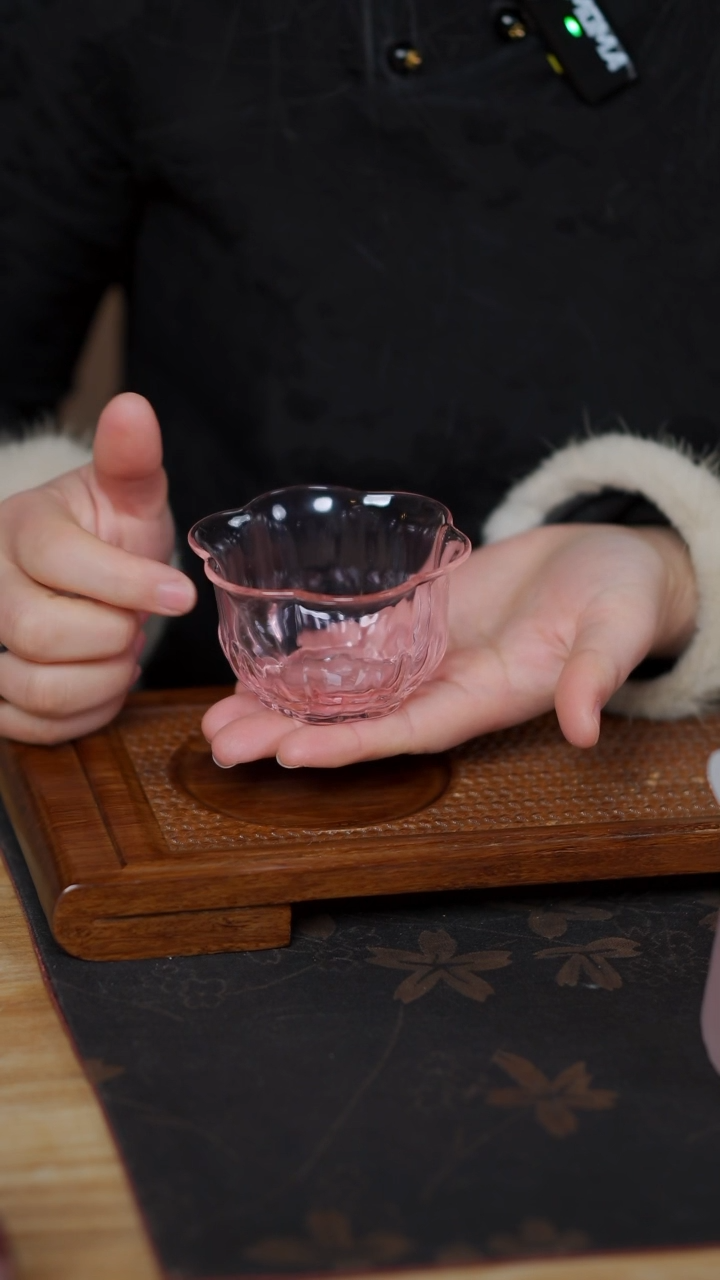 【闪购商品】粉色梅花主人杯            