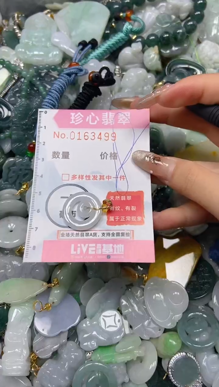 【闪购商品】翡翠颈饰未镶嵌闪购0163499