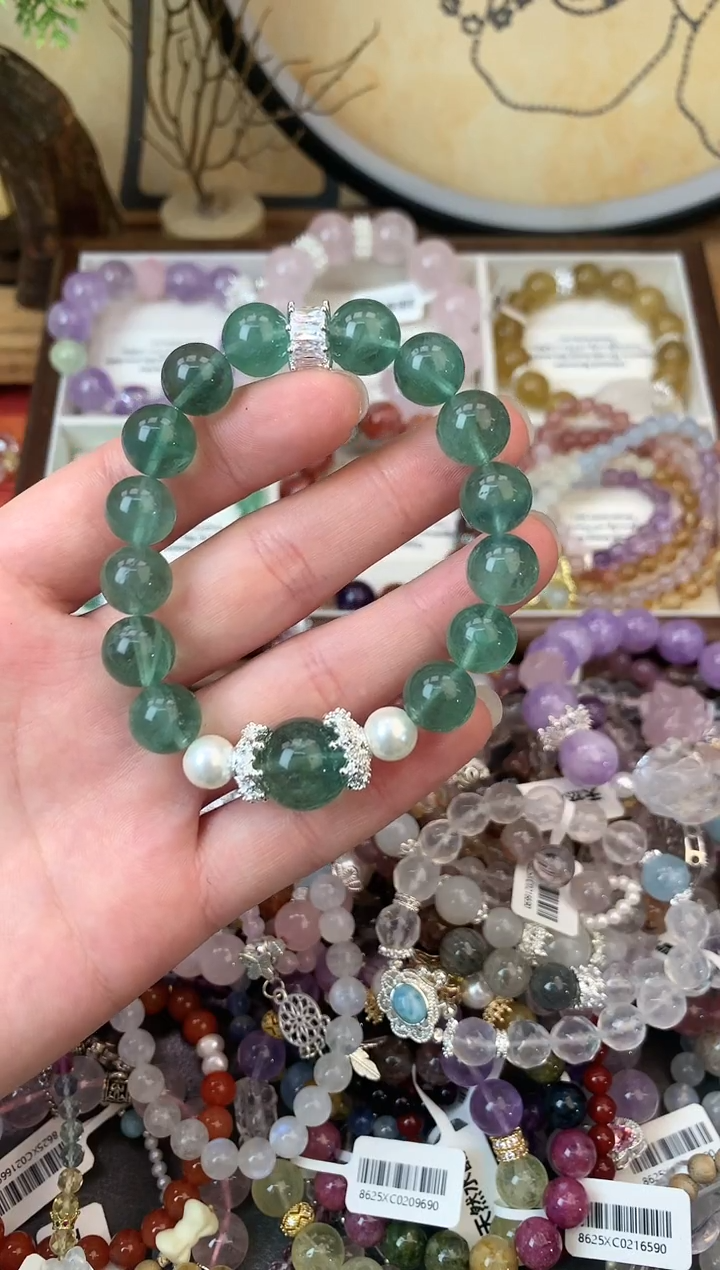 【闪购商品】萤石手链未镶嵌6035手串