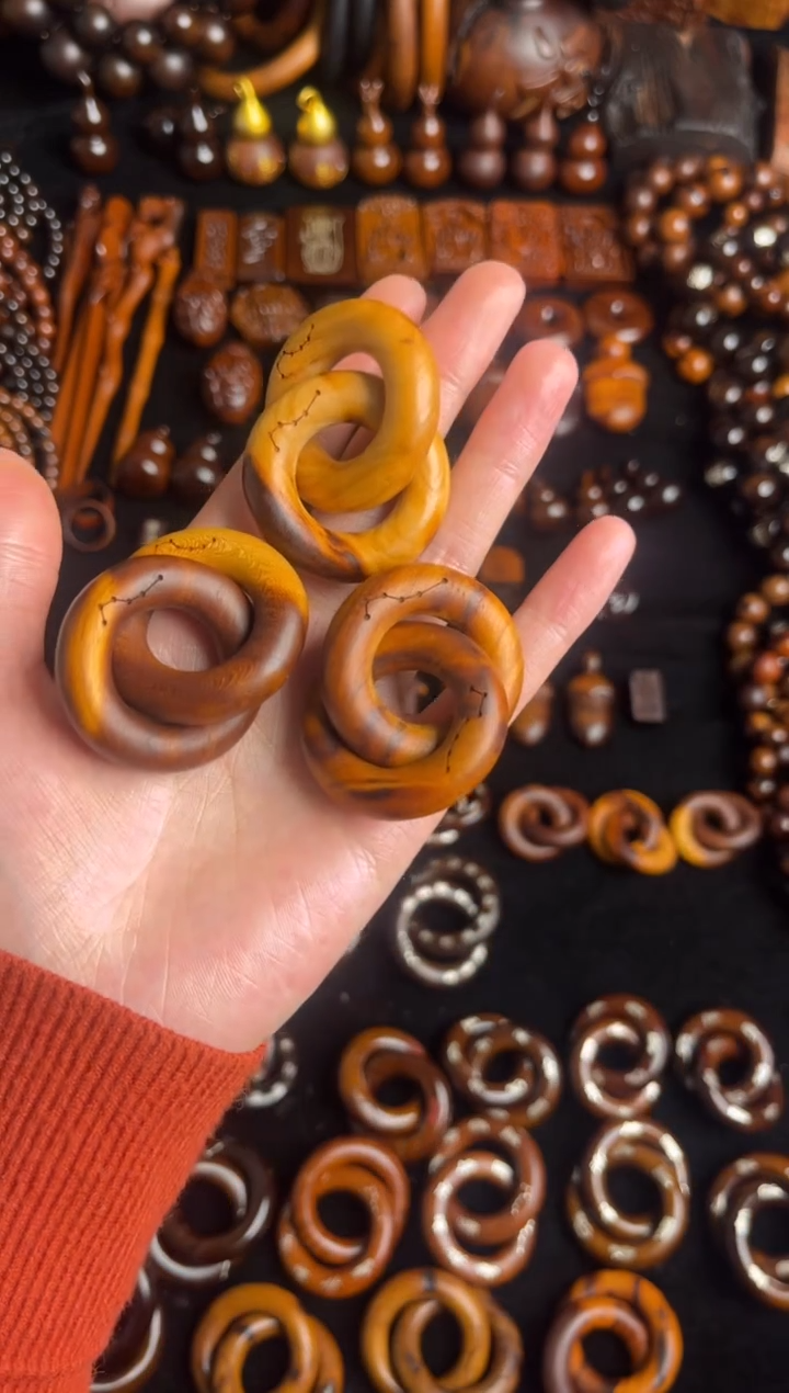 枣木雷击桃木六七星乾坤圈2.0