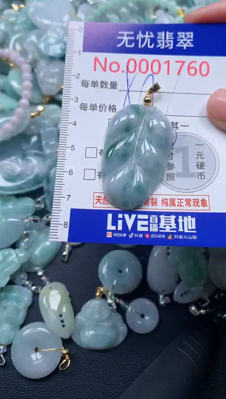 颈饰未镶嵌翡翠1760