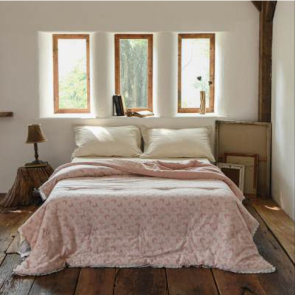 【拾つき未央】春秋被-单人远黛-粉-150