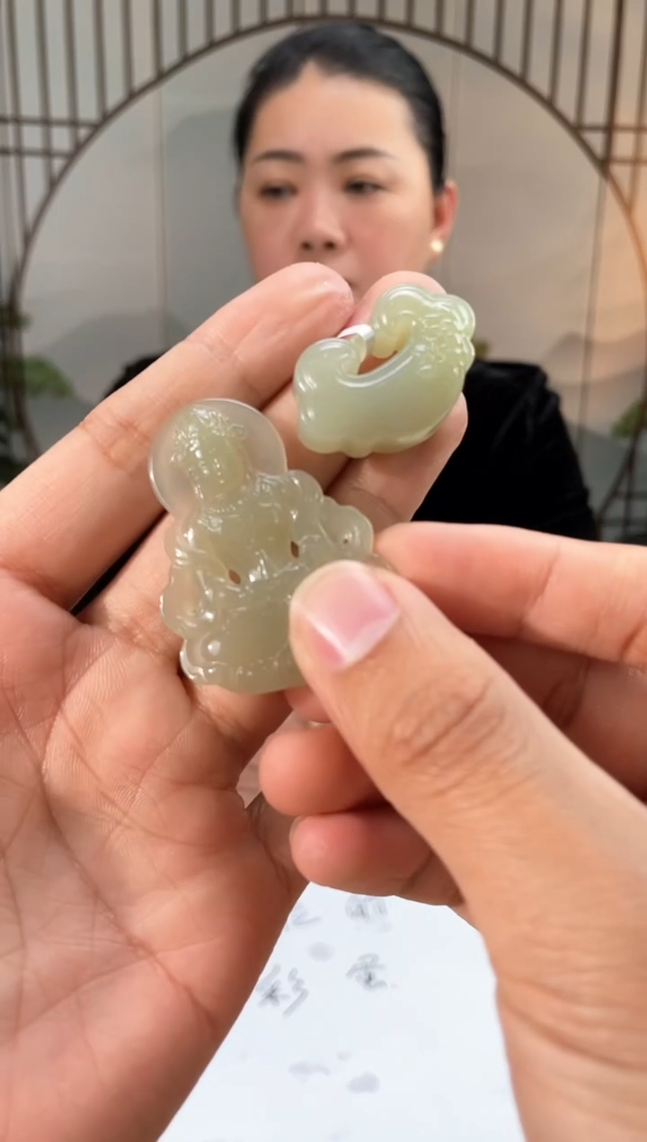 【闪购商品】定制和田玉和田玉（多样性拍一发一）9072