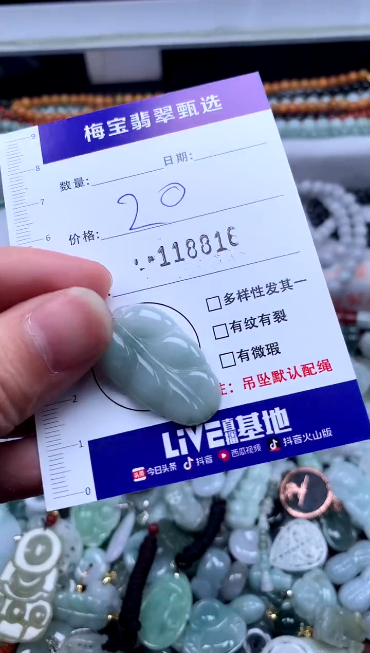 颈饰未镶嵌翡翠20