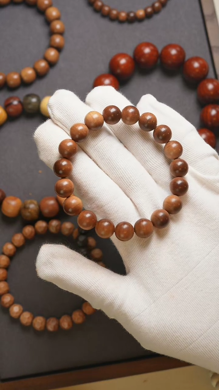 【闪购商品】檀香木手串/手链横纹黑肉老山檀香10mm