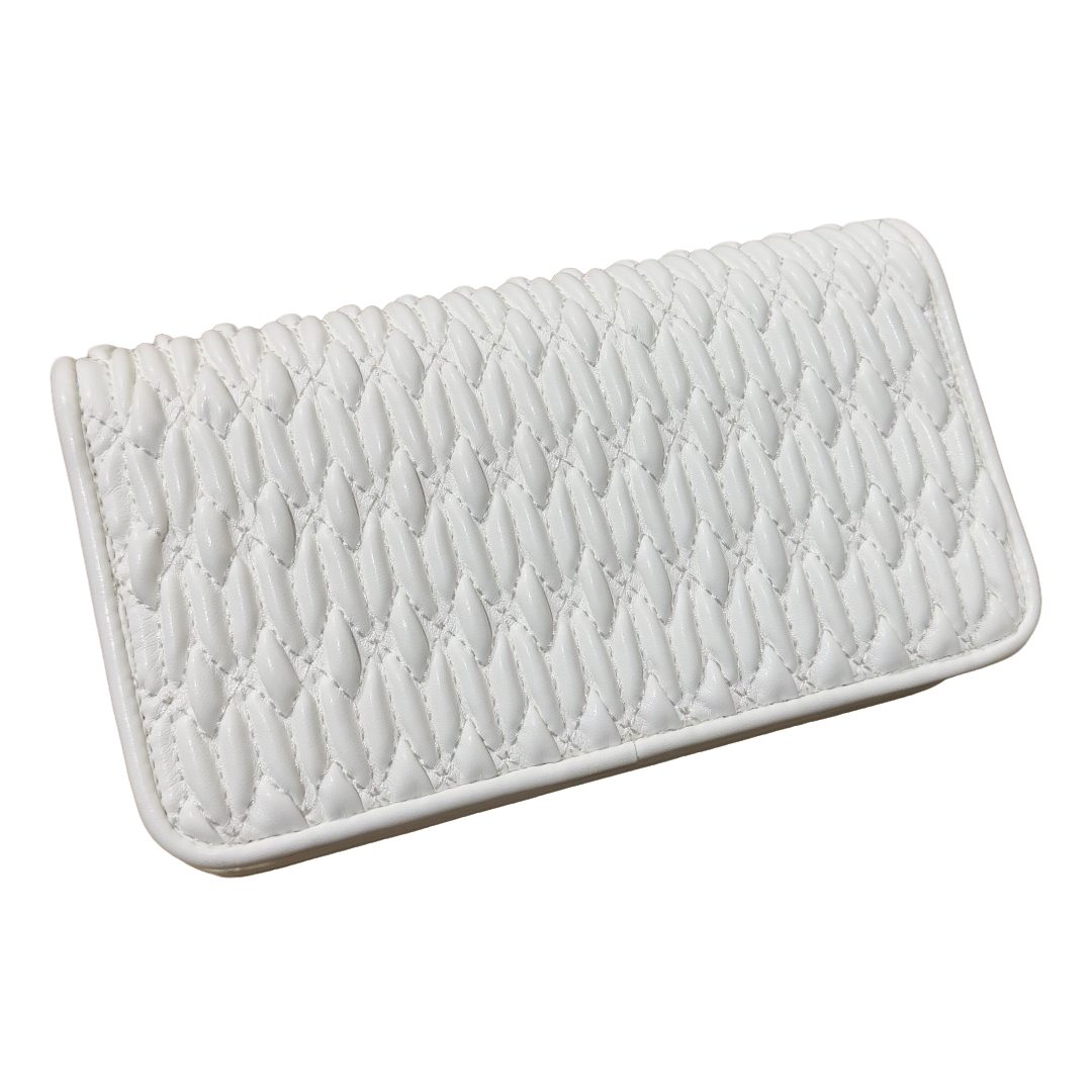 TOLEX2025新款手工百搭真皮女包褶皱小女包黑白