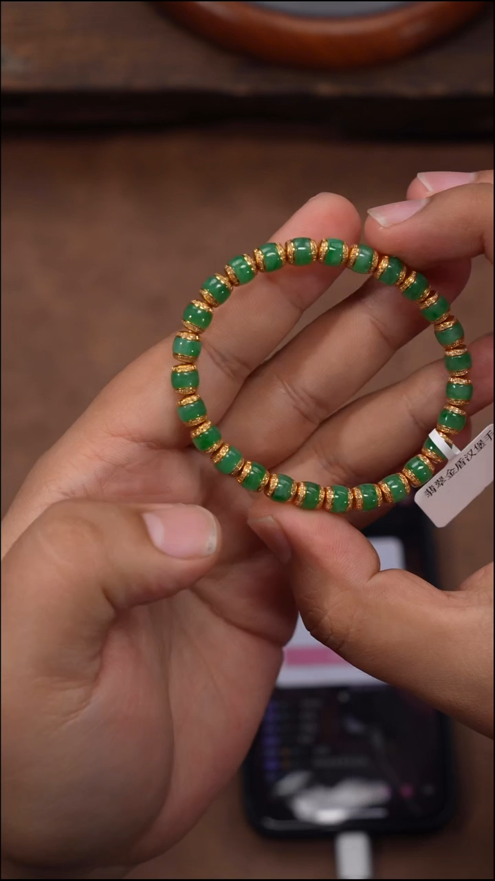 未镶嵌手串翡翠翡翠手串