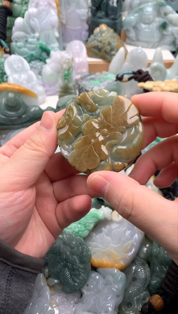 吊坠(不含链)未镶嵌翡翠1