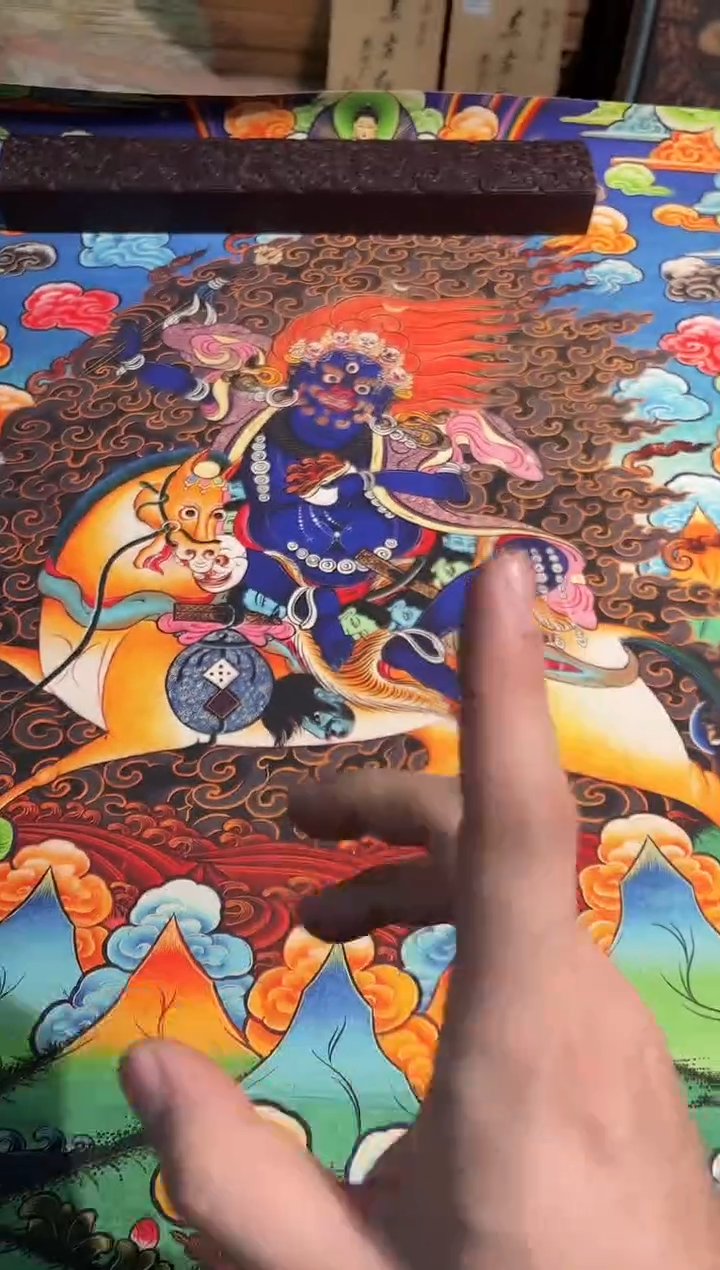 卷轴画天天的唐卡tk160