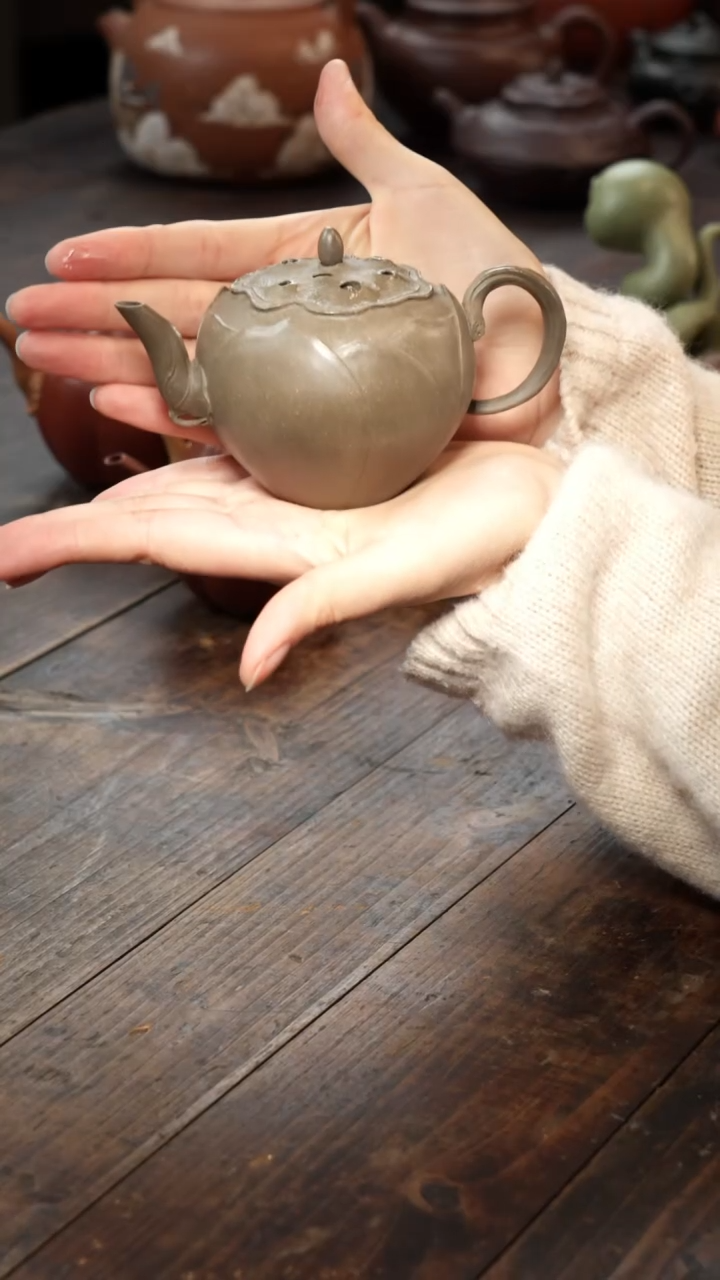 【闪购商品】紫砂茶壶紫砂壶青段莲子壶