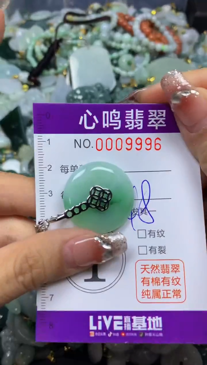 【闪购商品】翡翠颈饰未镶嵌闪购009996