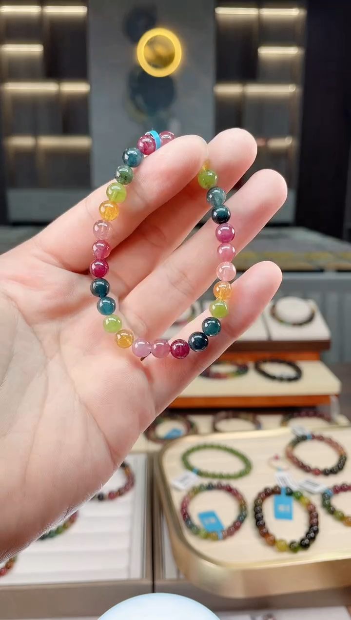 【闪购商品】碧玺单圈手串未镶嵌（多样性发一条）Y