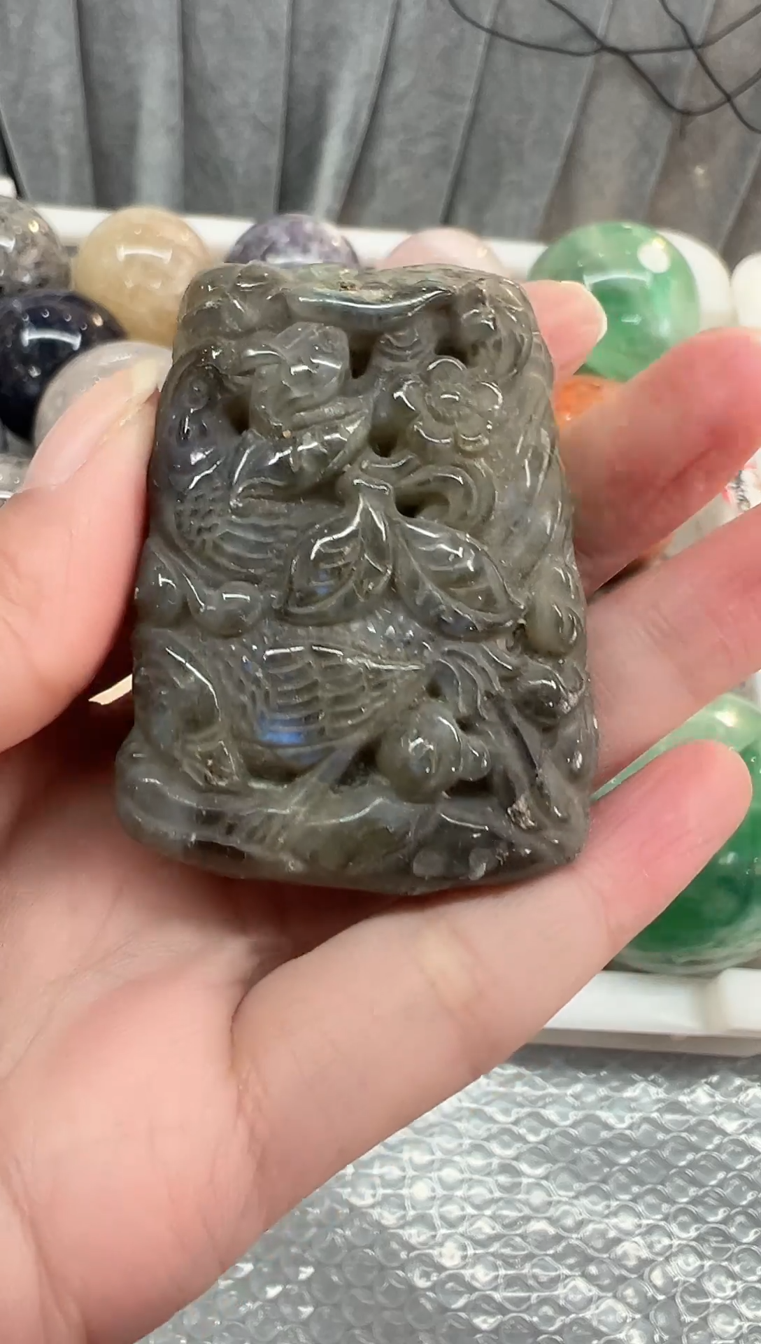 未镶嵌珠宝半成品水晶S646