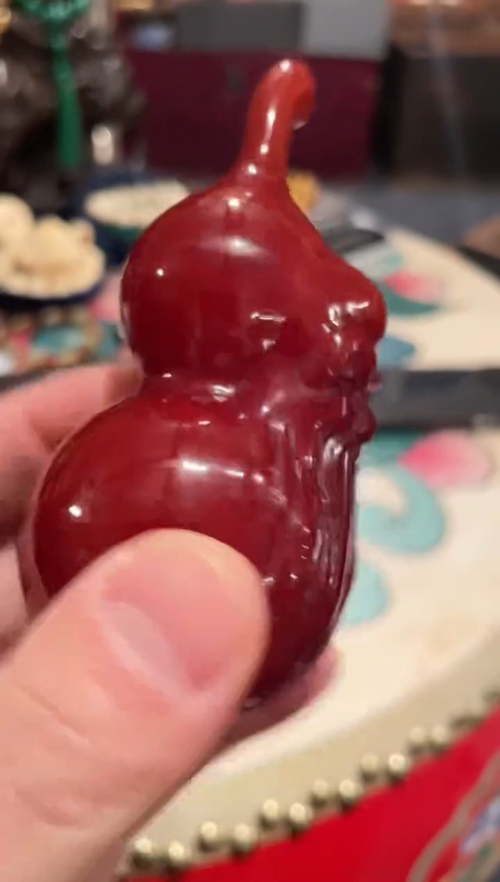 【闪购商品】蜜蜡颈饰未镶嵌老蜜葫芦