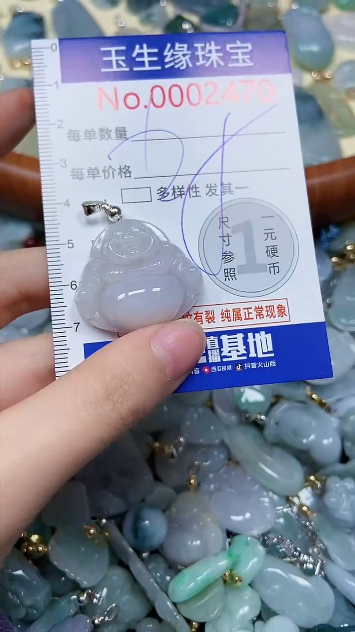 【闪购商品】翡翠颈饰未镶嵌闪购00002470