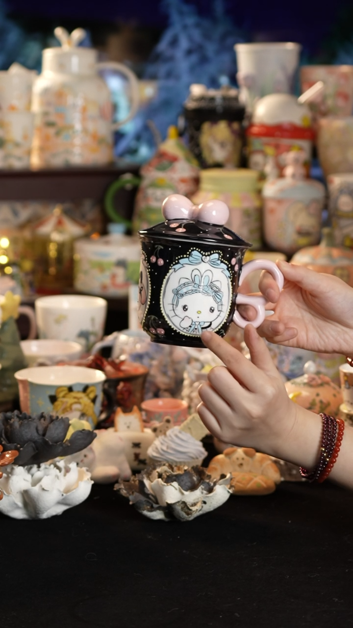 其他陶景德镇釉下彩手绘设计师款陶瓷