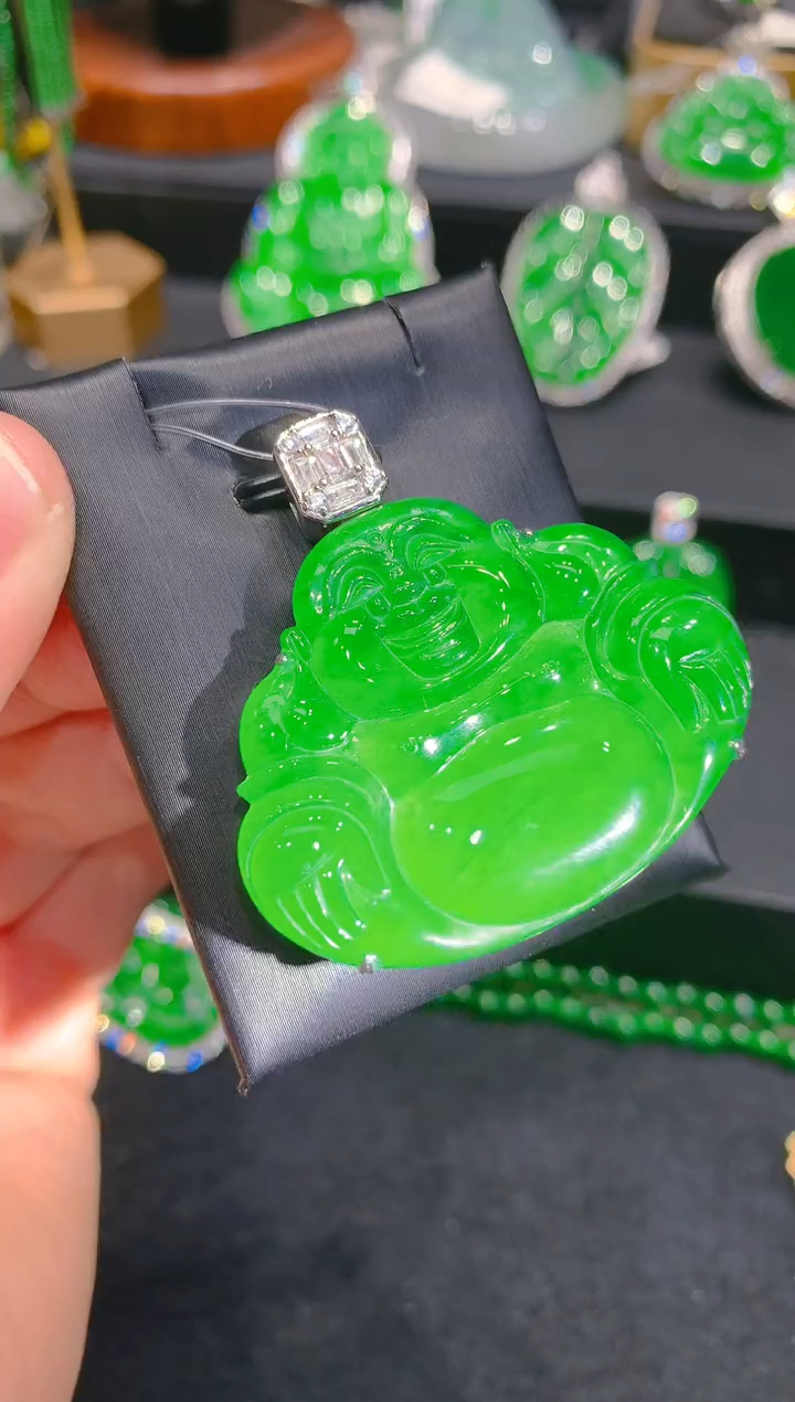 【闪购商品】翡翠颈饰银S925镶嵌57一季
