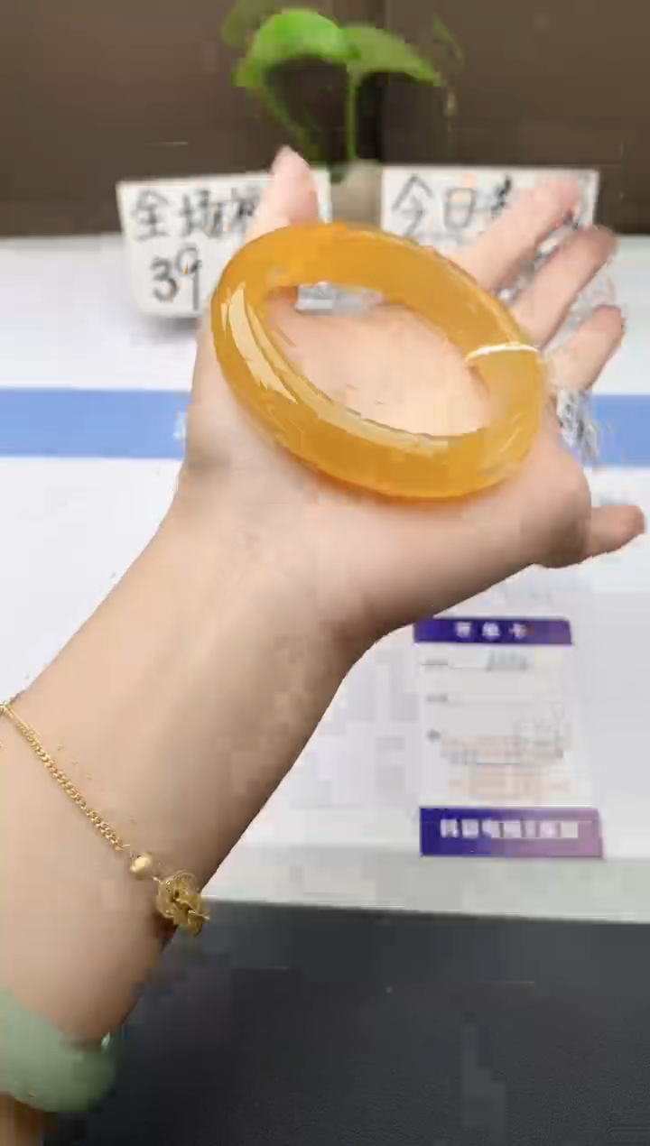 石英质玉手镯未镶嵌j132-HB多样性发货60+