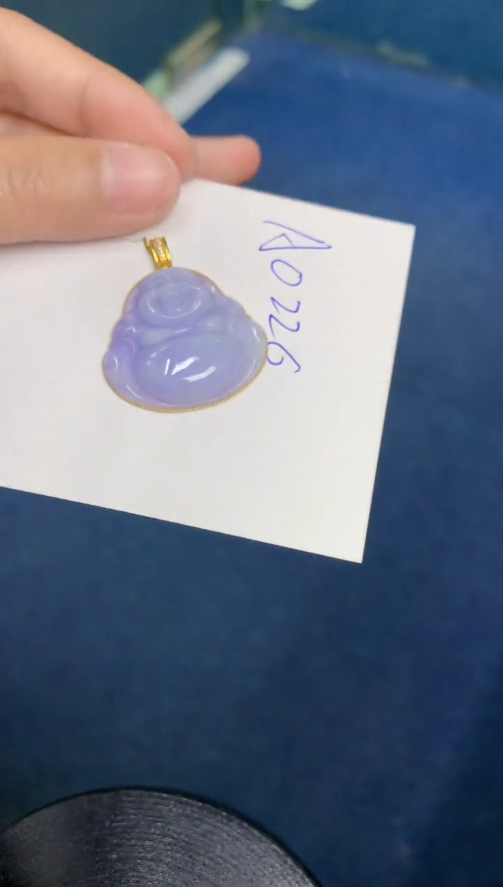 【闪购商品】翡翠颈饰18K金镶嵌000000000